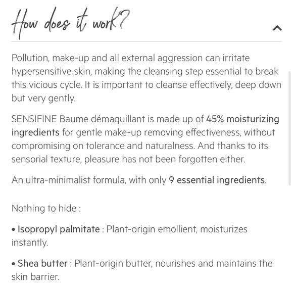 NEW FULL SIZE SVR SENSIFINE DOUBLE CLEANSING BALM 100ml - Picture 6 of 8